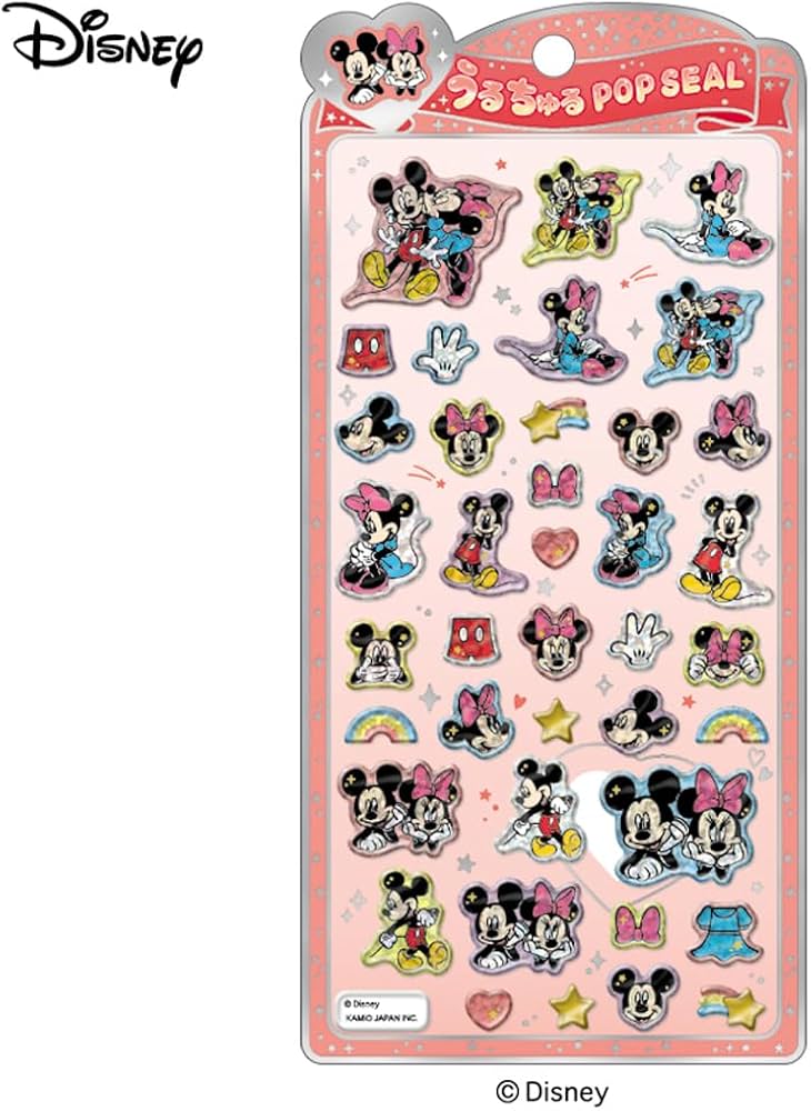 Amazon.co.jp: クラックス CRUX うるちゅる ポップシール ディズニー